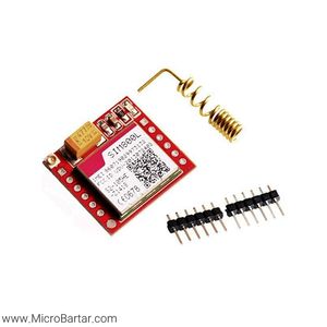 ماژول سیم کارت SIM800L STOCK با برد راه انداز