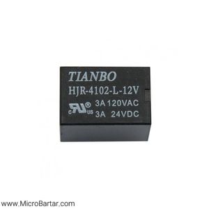 رله Tianbo HJR-4102-L-12V 12v 3a