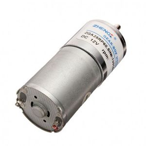 موتور گیربکس 12V-100RPM ZGA25