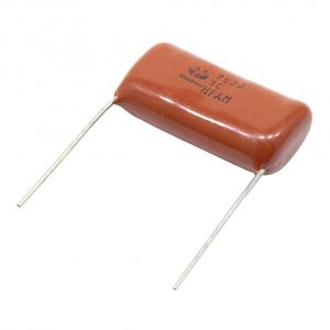 خازن پلی استر 7.5nF / 160V / 5% بسته300 تایی