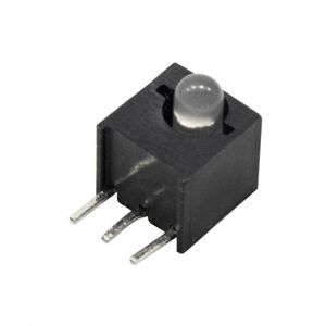 LED قابدار تکی دو رنگ آبی-قرمز رایت 3mm آند مشترک