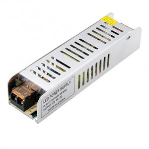 تغذیه سوئیچینگ فلزی 12 ولت 5 آمپر 12V-5A باریک Slim