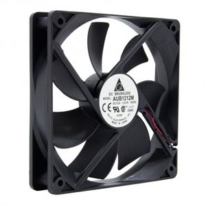 فن 12V-0.27A سایز 12x12x2.5 مارک DELTA مدل AUB1212M