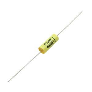 خازن پروپیلن صوتی 100nF / 400V آکسیال PP تایوانی