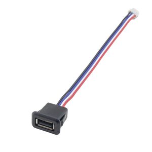 کانکتور USB-A مادگی روپنلی با قابلیت انتقال دیتا
