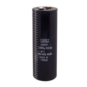 خازن الکترولیتی آلومینیومی فشار قوی 12000uF-350VDC با ترمینال پیچی مارک Nippon
