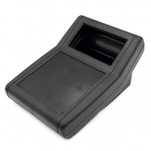 جعبه برد پلاستیکی رومیزی مشکی مدل BDC سایز 156x114x77mm