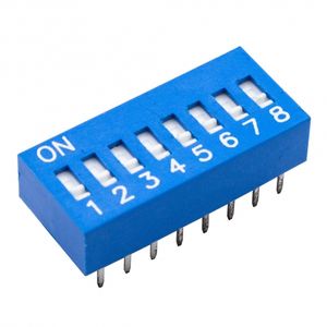 دیپ سوئیچ 8 تایی تایوانی DSR-08