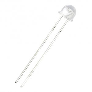 LED کلاهی 5mm نارنجی بسته 100 تایی