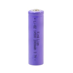 باتری لیتیوم یون 3.7v سایز 14500 2000mAh مارک King Lion