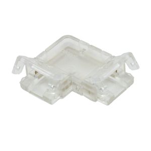 کانکتور ریسه LED نواری 90 درجه L کنج دار سایز 10mm