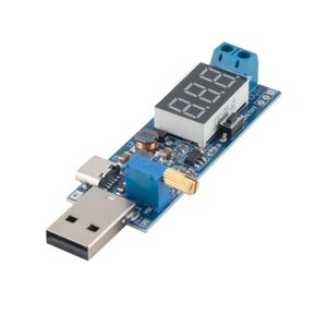 ماژول مبدل DC-DC کاهنده و افزاینده با ورودی USB وType-C مدل HW-132
