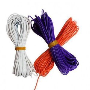 سیم افشان سایز AWG-28A سفید - 10 متری
