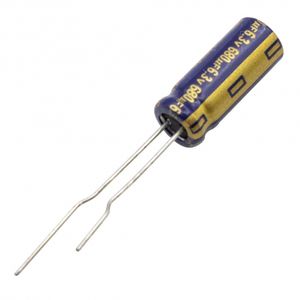 خازن الکترولیتی 680uF / 6.3V تایوانی مارک TEAPO