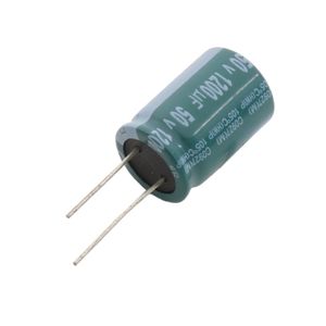 خازن الکترولیتی 1200uF / 50V تایوانی مارک TAICON با طول عمر بالا
