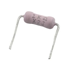 مقاومت ضد شوک (Surge Resistor) متال اکسید 1K اهم 2 وات KOA ژاپن سری RSS2X
