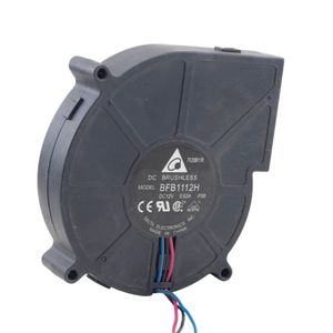 فن براشلس حلزونی 12V مارک DELTA مدل BFB1112H
