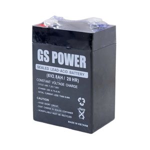 باتری خشک 6 ولت 2.8 آمپر ساعت مارک GS POWER