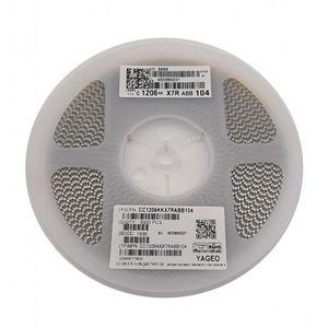 خازن 100nF 200V پکیج 1206 SMD رول3000 عددی