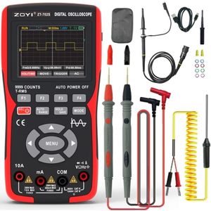 اسیلوسکوپ دیجیتال پرتابل 10MHz دو کاره ZOYI ZT-702S