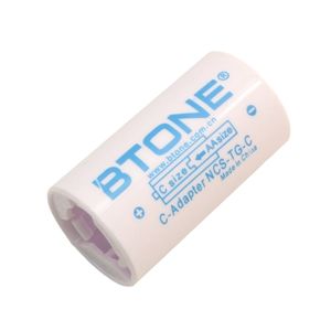 مبدل باتری قلمی به باتری سایز C مارک BTONE