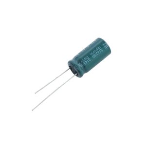 خازن الکترولیتی 220uF / 63V تایوانی مارک TAICON با طول عمر بالا