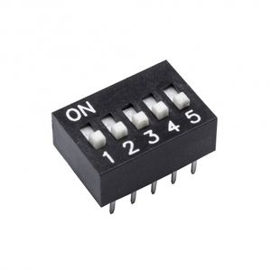 دیپ سوئیچ 5 تایی تایوانی مشکی DS-05