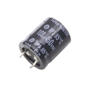 خازن الکترولیتی 100uF / 450V ژاپنی مارک HITACHI