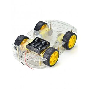 شاسی ربات حرفه ای چهار چرخ 4WD