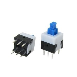 شستی on-off شش پایه سایز 8x8