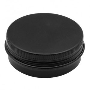 قوطی فلزی مشکی 60ml سایز 68x25mm