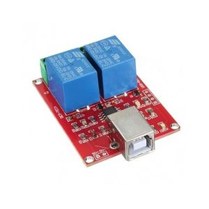 ماژول دو کاناله کنترل رله USB