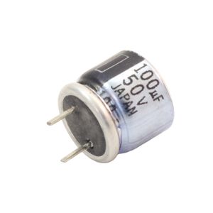 خازن الکترولیتی 100uF / 50V ژاپنی مارک Matsushita
