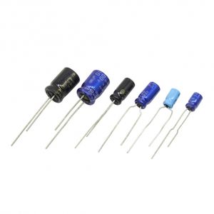خازن الکترولیتی بدون پلاریته 0.47uF / 16V ژاپنی مارک ELNA
