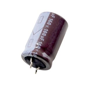 خازن الکترولیتی 100uF / 160V تایوانی مارک LELON