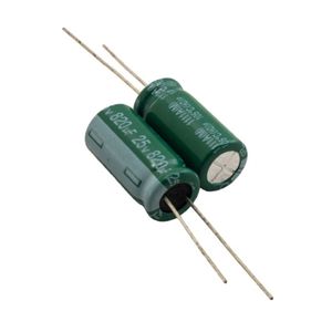 خازن الکترولیتی 820uF / 25V تایوانی مارک TAICON