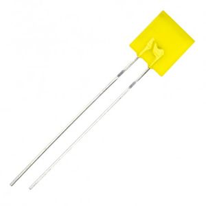 LED تخت مات زرد 2x7