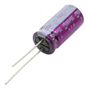 خازن الکترولیتی 680uF / 35V ژاپنی مارک ELNA سری SILMIC