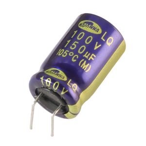 خازن الکترولیتی 150uF / 100V کره ای مارک SAMWHA