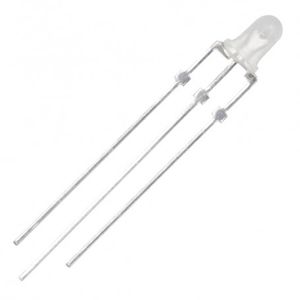 LED مات دورنگ سبز-نارنجی 3mm کاتد مشترک