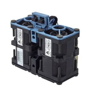 جت فن دوبل 12V-1.82A قاب دار دوتایی سایز 4x4x5.6cm مارک DELTA ELECTRONICS مدل GFB0412EHS