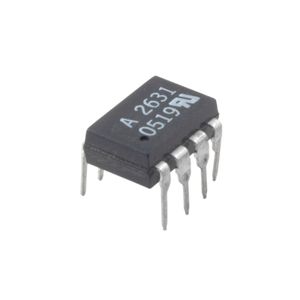اپتوکوپلر پرسرعت دو کاناله HCPL-2631 پکیج DIP-8
