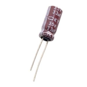 خازن الکترولیتی 33uF / 35V ژاپنی مارک NIPPON
