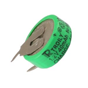 باتری بک آپ شارژی 1.2 ولت 40mAh