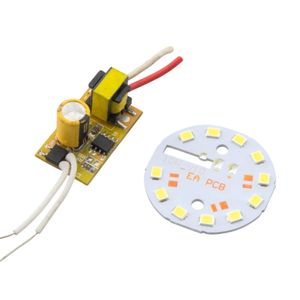 LED DOB سفید مهتابی 10W گرد به همراه درایور سایز 32.5mm