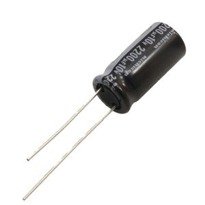 خازن الکترولیتی 2200uF / 10V ژاپنی مارک NICHICON