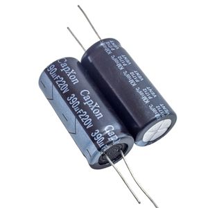 خازن الکترولیتی 390uF / 220V تایوانی مارک CAPXON