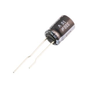 خازن الکترولیتی 330uF / 10V تایوانی مارک TEAPO