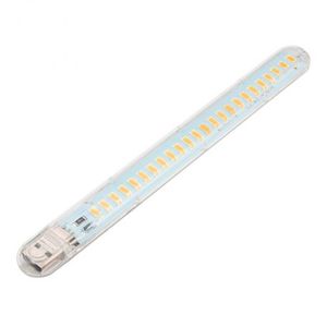 چراغ اضطراری USB LED مدل 24LED نور سفید آفتابی