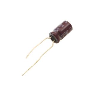 خازن الکترولیتی 47uF / 35V تایوانی مارک TAICON با طول عمر بالا